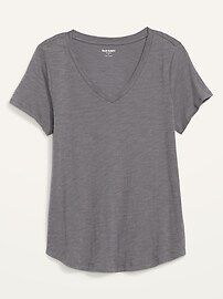 EveryWear Slub-Knit V-Neck T-Shirt for Women | Old Navy (US)