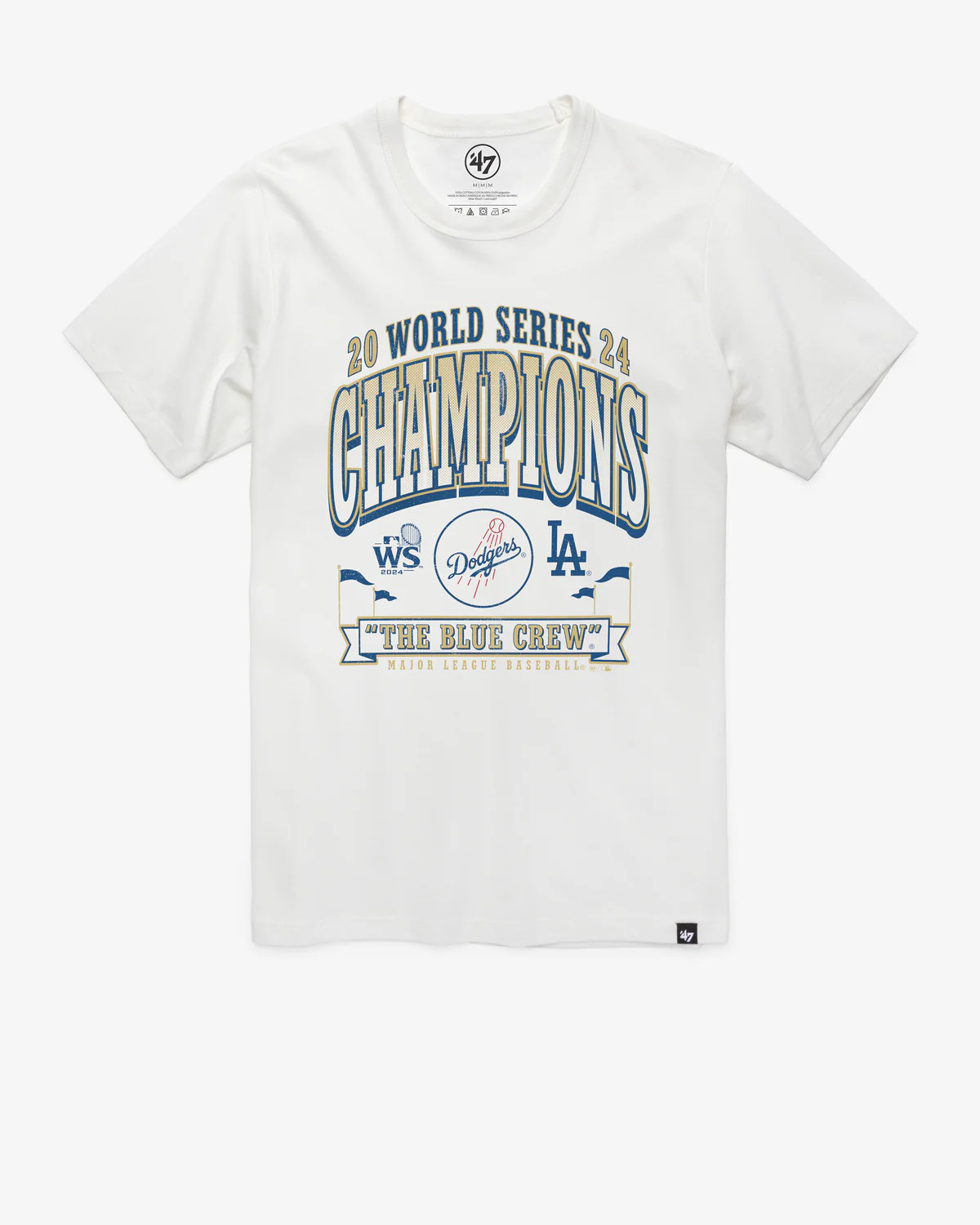 LOS ANGELES DODGERS 2024 WORLD SERIES CHAMPIONS '47 FRANKLIN TEE | '47Brand