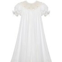 White Smocked Heirloom bishop Dress | Etsy (US)