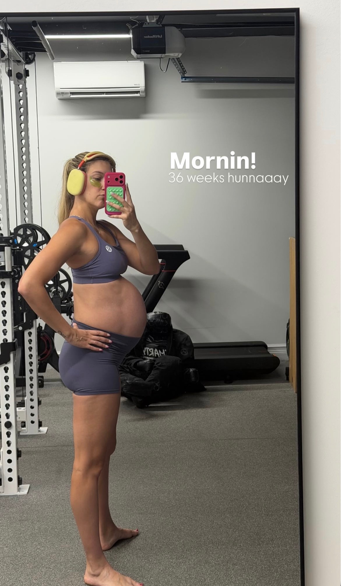 morning workout! love this purple set from lululemon. 

#LTKmorningroutine #LTKBump #LTKfitnessgoals