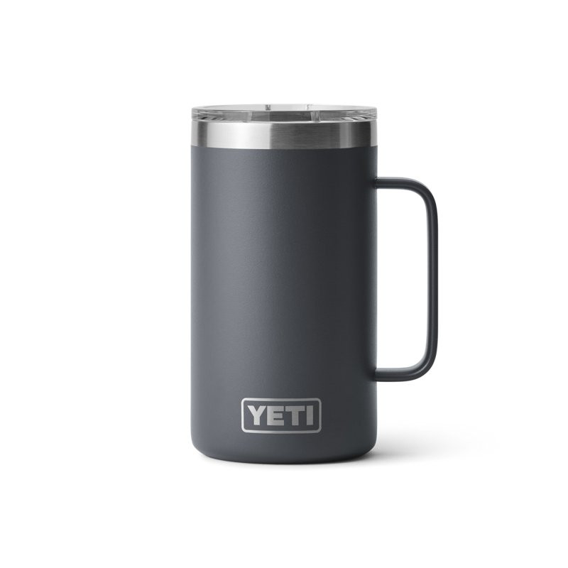 Yeti Rambler 24oz Mug with MagSlider Charcoal - Thermos/Cups &koozies at Academy Sports | Academy Sports + Outdoors
