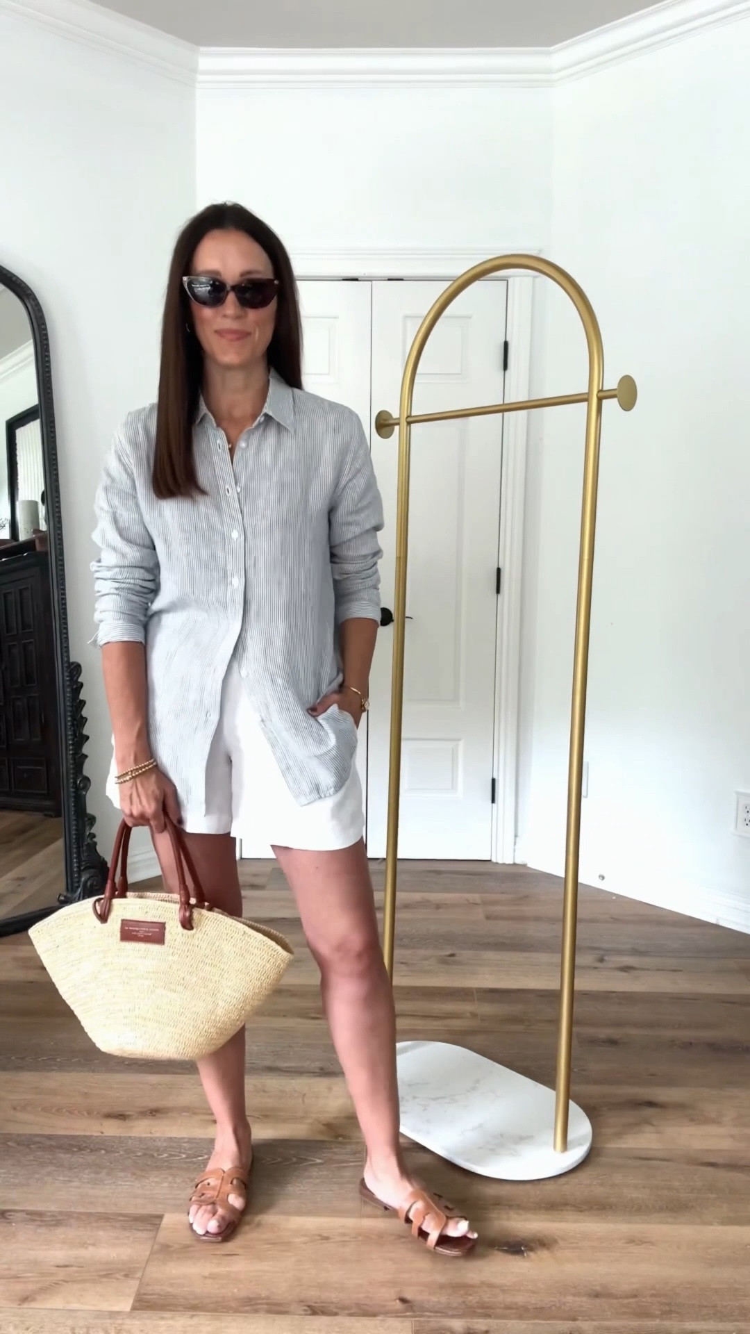 I love linen season with @onequince!
•
Over 50 style, over 40 fashion, fashion over 40, fashion over 50, how to style, casual outfit, outfit idea, spring outfit


#LTKOver40 #LTKgrwm 

#LTKootd