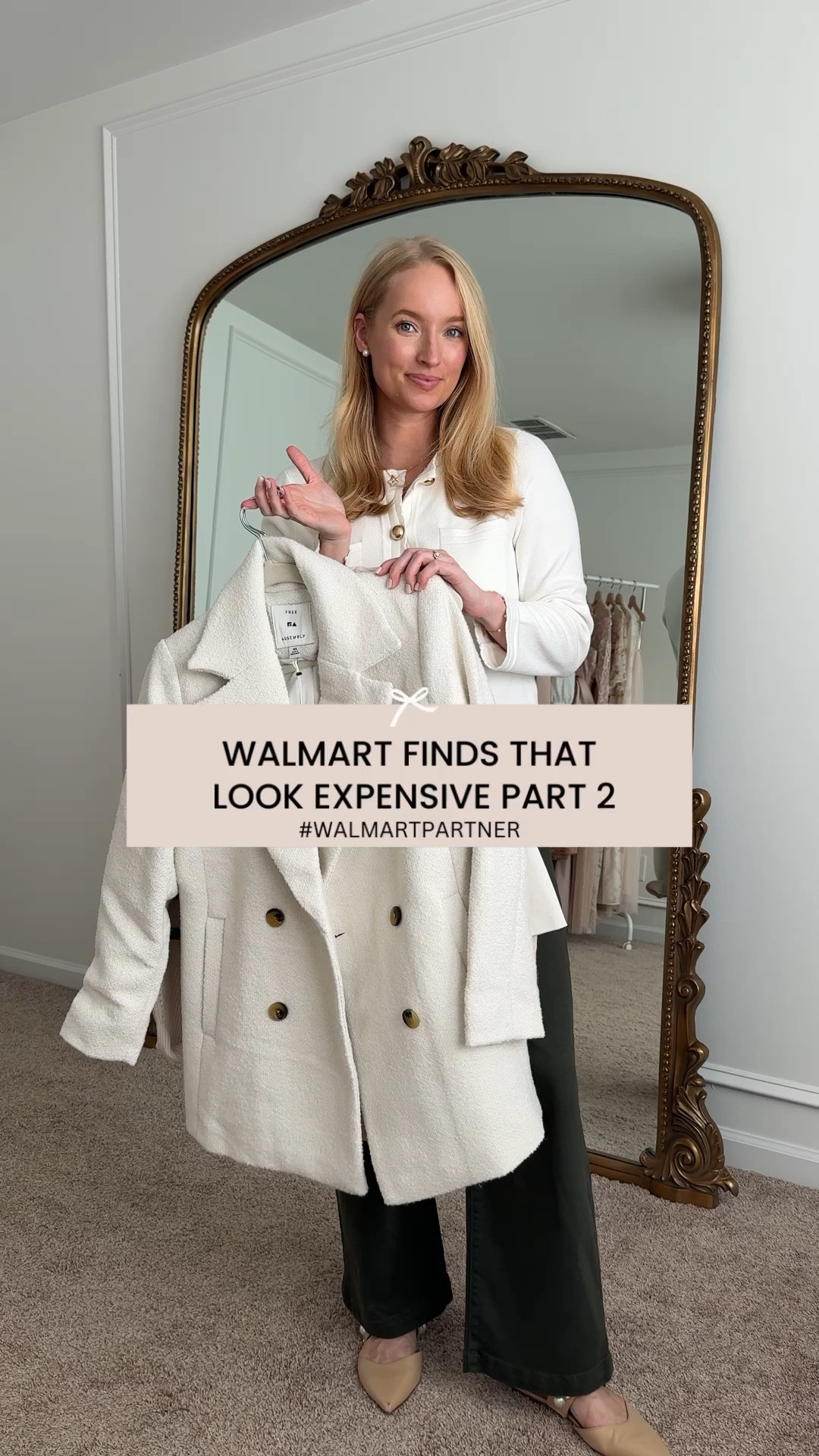 Gorgeous new arrivals for your fall wardrobe! These will go quick - I’m wearing a small//size 4. I sized down to an XS in the peacoat

@walmartfashion #walmartpartner #walmartfashion 

#LTKSeasonal #LTKVideo #LTKFindsUnder50