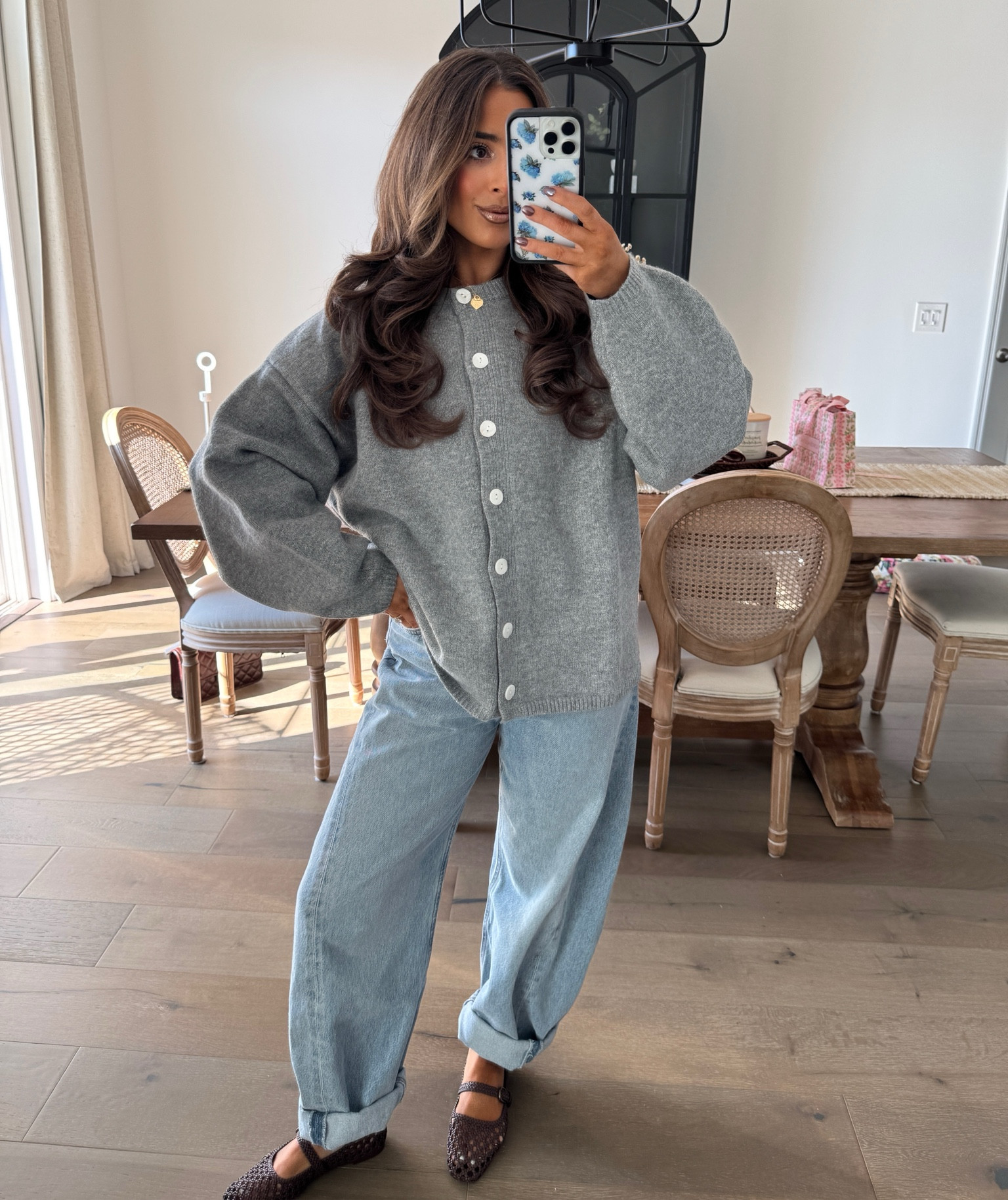 Classic and versatile – this gray button-down sweater is the perfect layering piece to keep you warm and stylish all season long.

#LTKFallSale #LTKSeasonal #LTKStyleTip