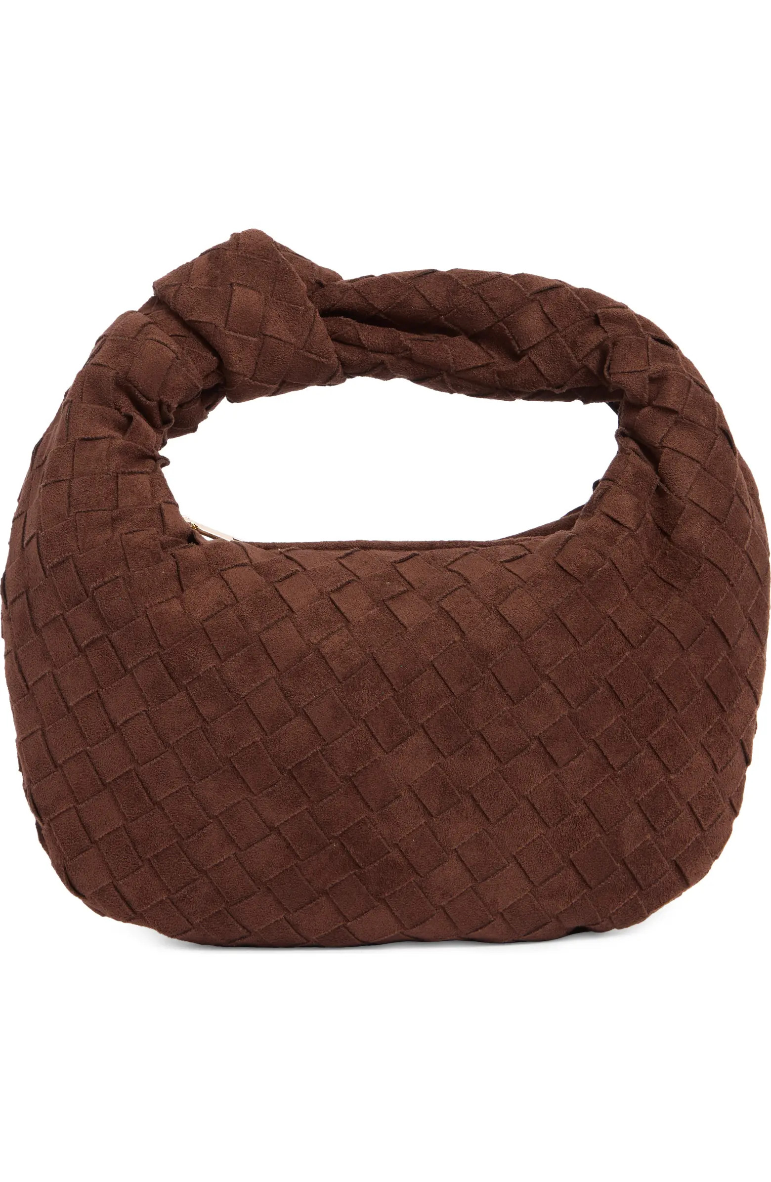 Woven Faux Suede Clutch | Nordstrom Rack