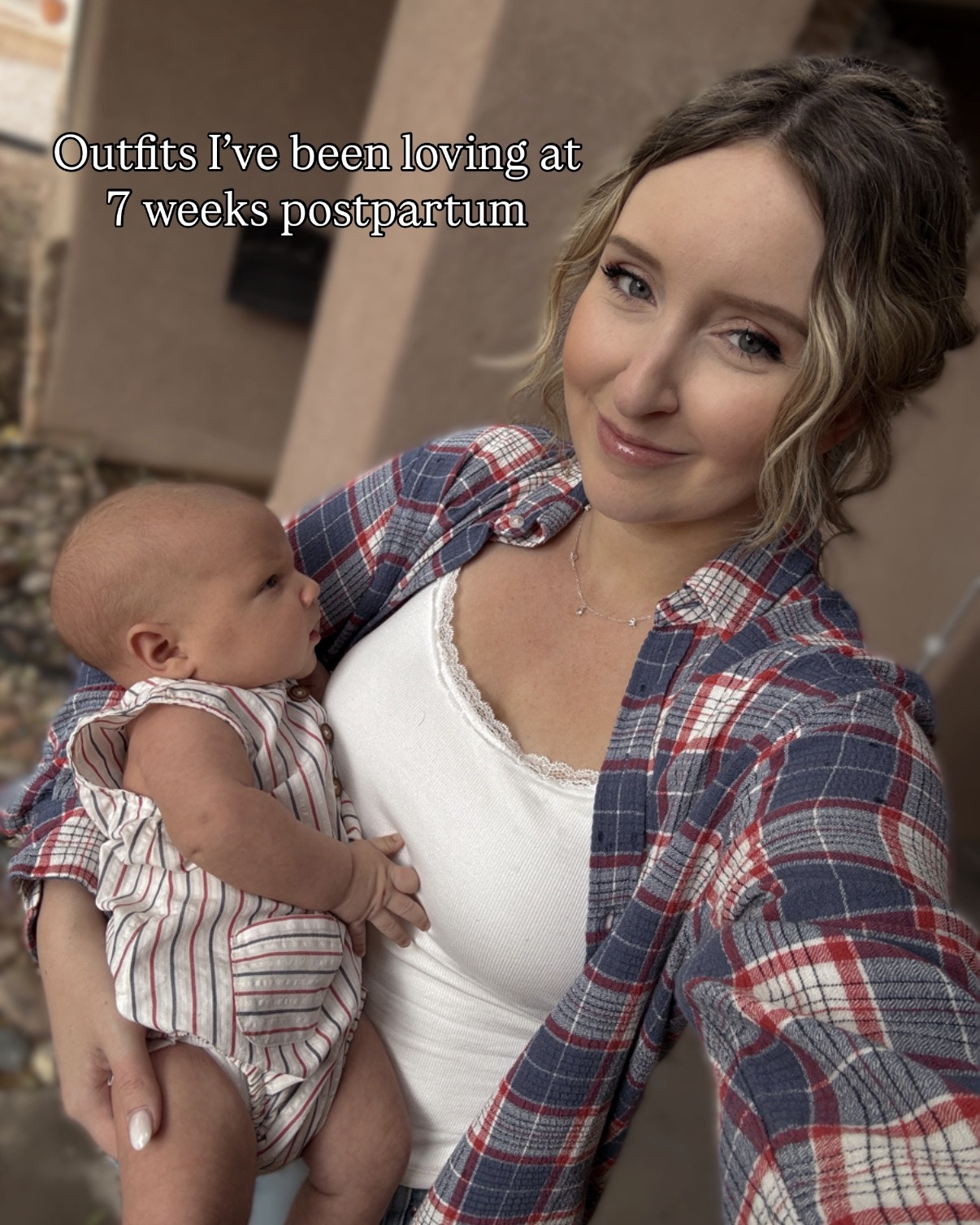 Outfits I’ve been loving since I left the hospital and now at 7 weeks postpartum! 

#postpartum #newborn #momstyle #momoutfits #postpartumbody

#LTKdayinmylife #LTKootd #LTKmomlife