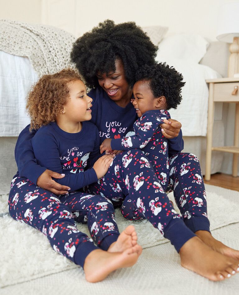 Peanuts Valentines Day Matching Family Pajamas | Hanna Andersson