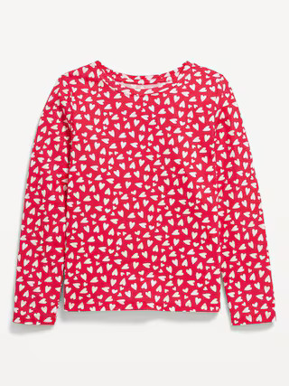 Softest Printed Long-Sleeve T-Shirt for Girls | Old Navy (US)