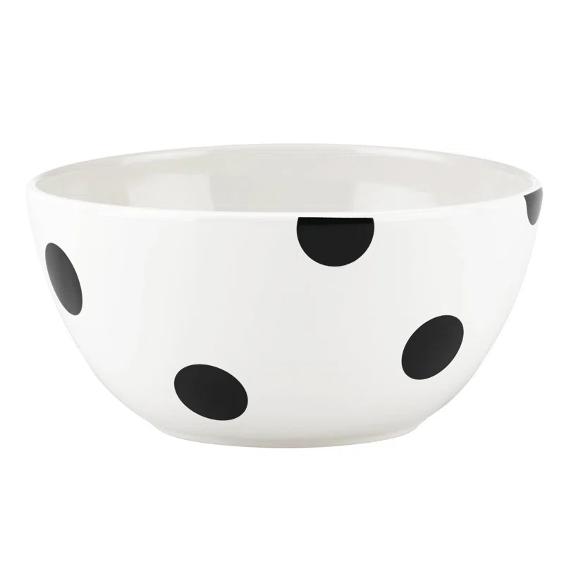 kate spade new york Deco Dot 18 oz. Cereal/Soup Bowl | Wayfair North America