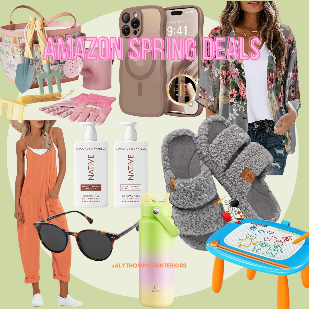 Amazon Spring Deals | Garden Tools | Women's Clothing | sunglasses | Water bottle | Native Haircare | Kids Toys | Slippers | iPhone Magnetic Case 

 #LTKSeasonal #LTKHome #LTKSaleAlert