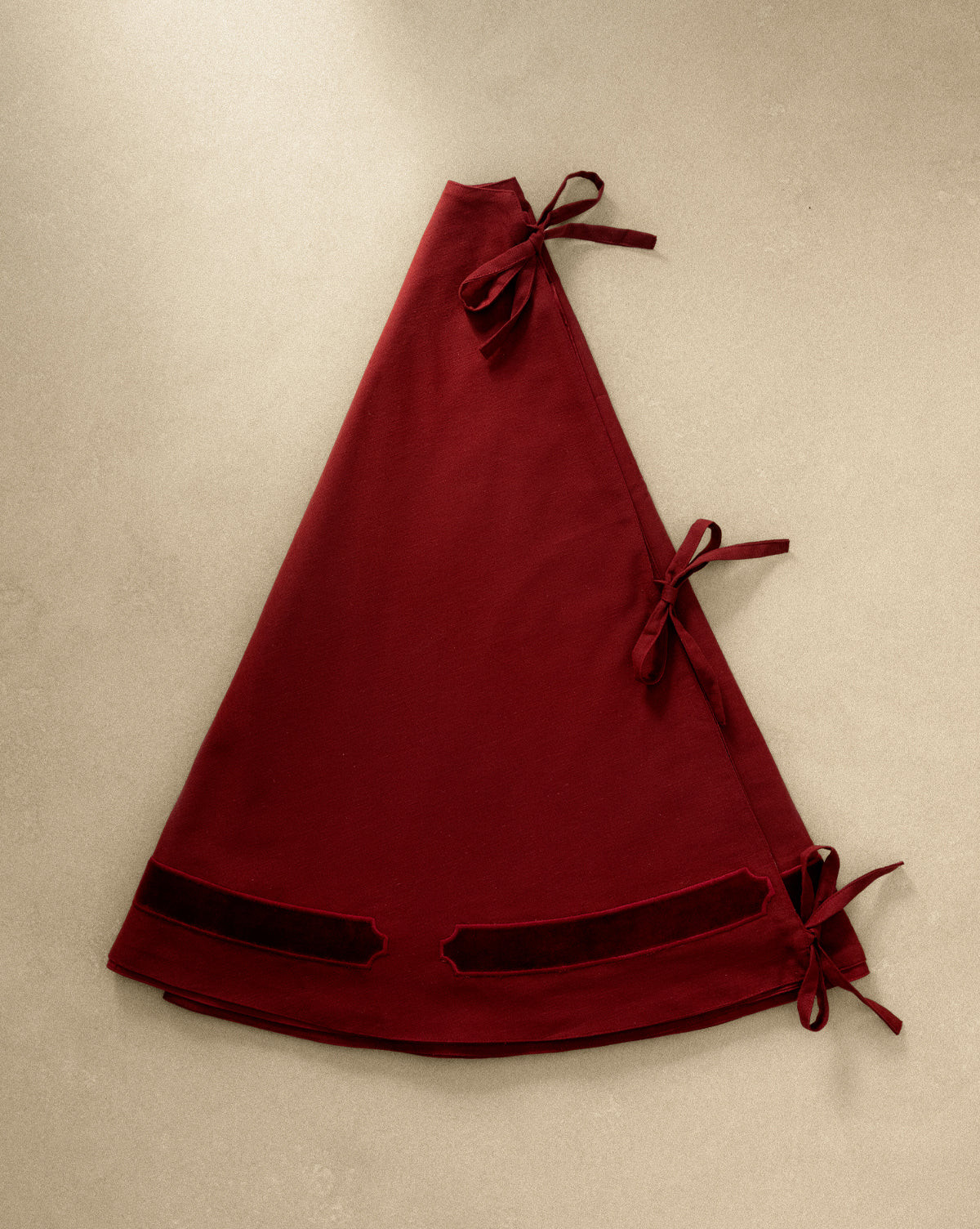 Mabry Velvet Trimmed Tree Skirt | McGee & Co. (US)
