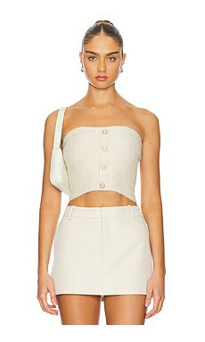 MAJORELLE Mirelina Tube Top in Oat from Revolve.com | Revolve Clothing (Global)