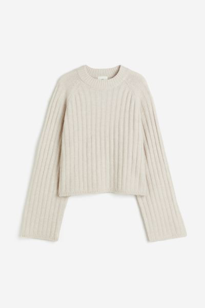Rib-knit jumper | H&M (UK, MY, IN, SG, PH, TW, HK)