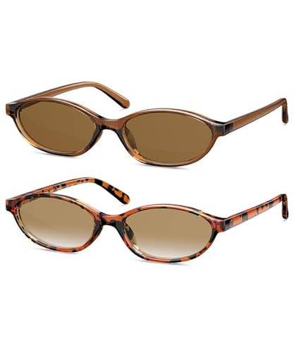 OUKEMAX Retro Cat Eye Sunglasses for Women – UV400 Protection, Lightweight Square Frame Shades for Travel, Driving, and Everyday Style | Amazon (US)