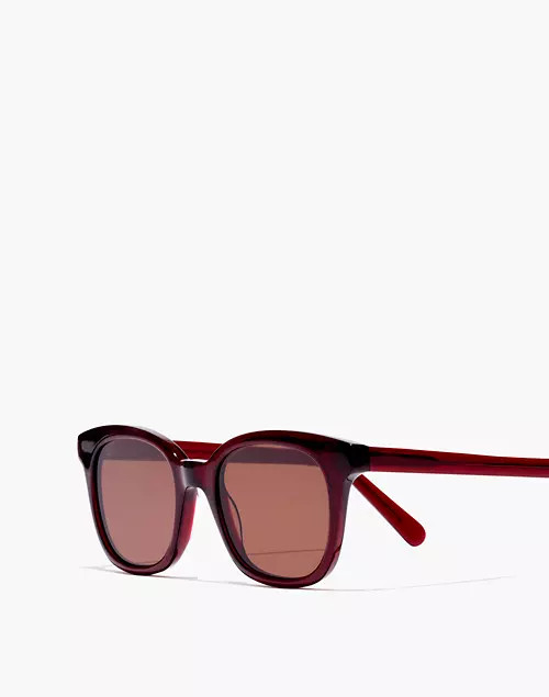 Venice Flat-Frame Sunglasses | Madewell