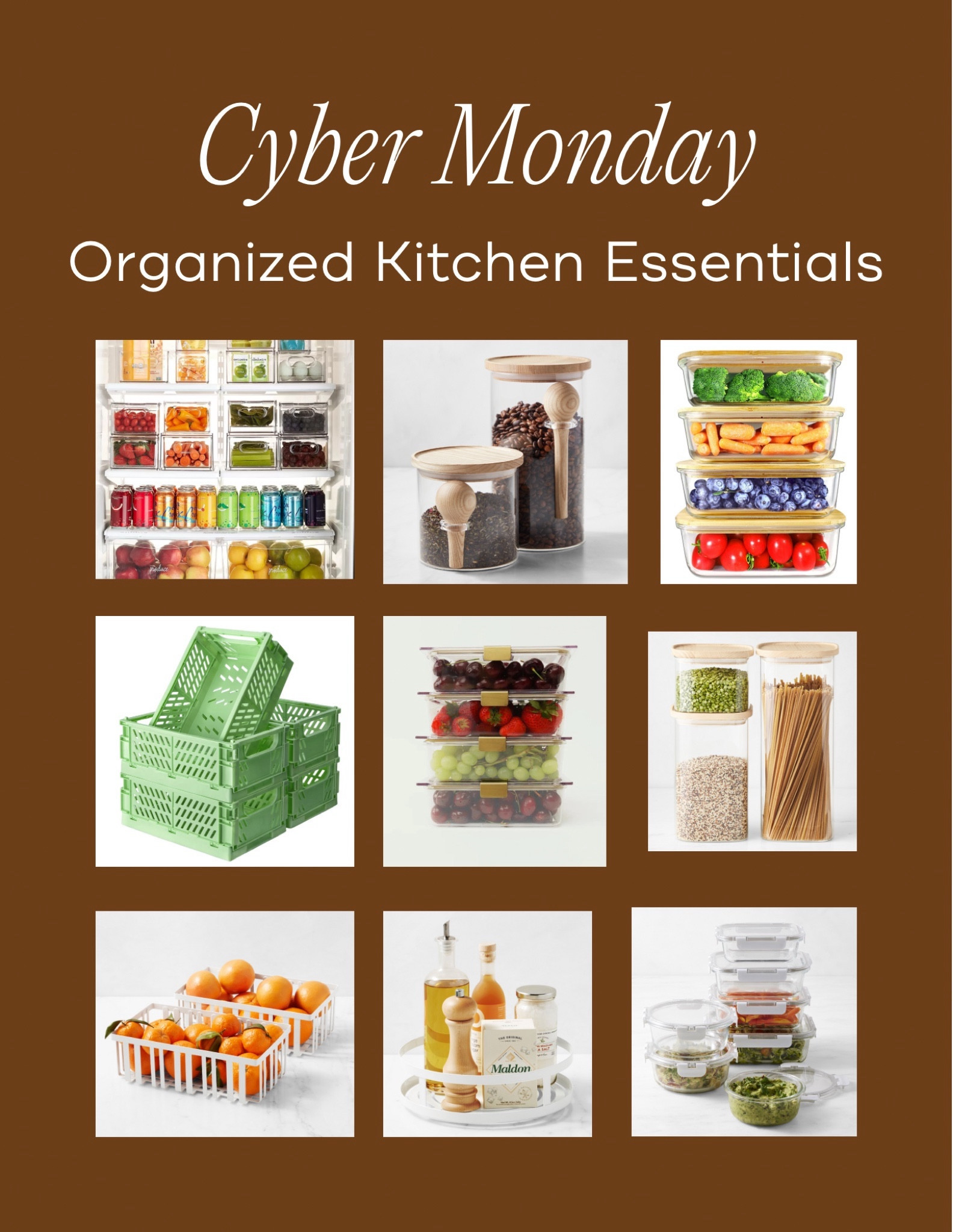 Take advantage of the Cyber Monday sale to organize your kitchen!

#LTKGiftGuide #LTKCyberWeek #LTKSeasonal
