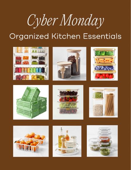Take advantage of the Cyber Monday sale to organize your kitchen!

#LTKGiftGuide #LTKCyberWeek #LTKSeasonal