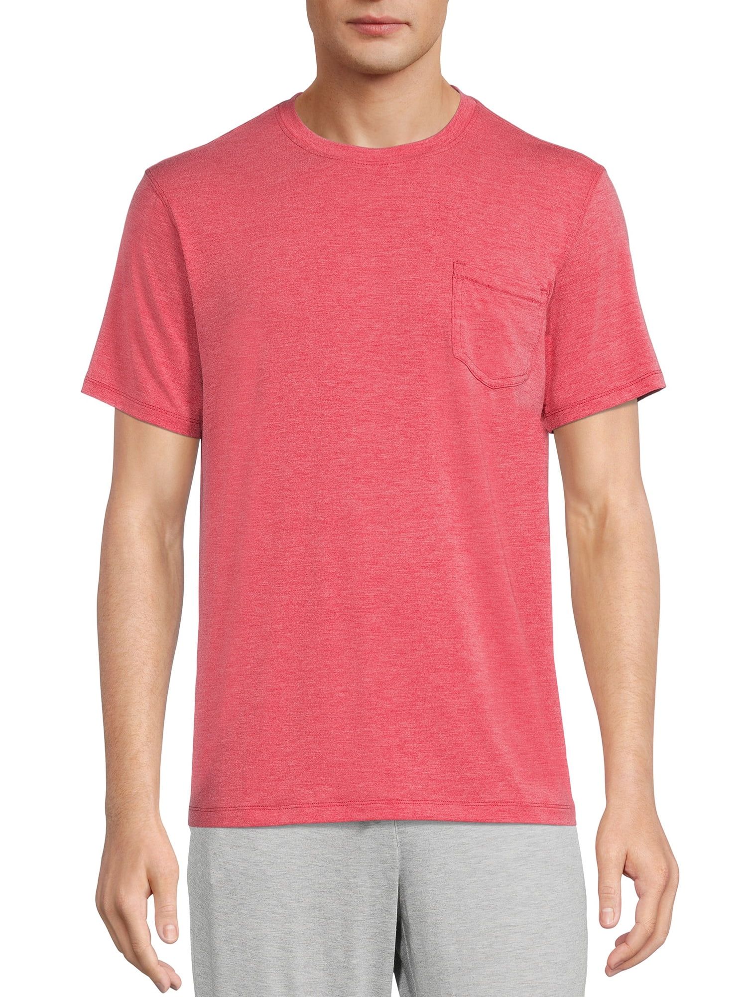 George Men's Lounge Pocket Short Sleeve T-Shirt | Walmart (US)