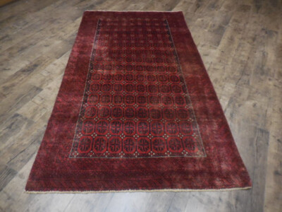 Bohemian Area Rug, Handmade Wool Turkish Vintage Home Decor Rug, 3.6x6.5 ft | eBay US