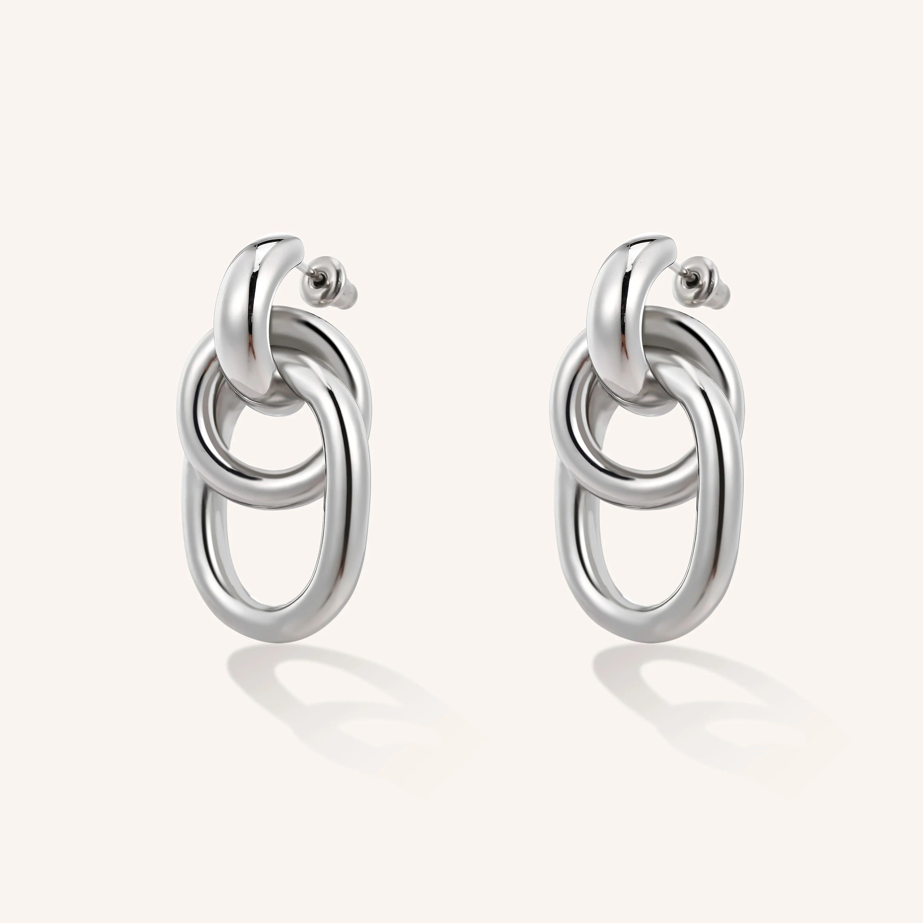 Rodeo Earrings - Silver | Victoria Emerson