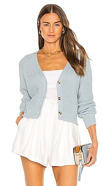 John & Jenn by Line Miles Cardigan in Pale Blue from Revolve.com | Revolve Clothing (Global)
