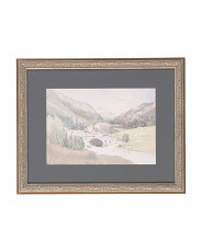 16x20 Mountain Valley Framed Wall Art With Matte Detail | Pillows & Decor | Marshalls | Marshalls