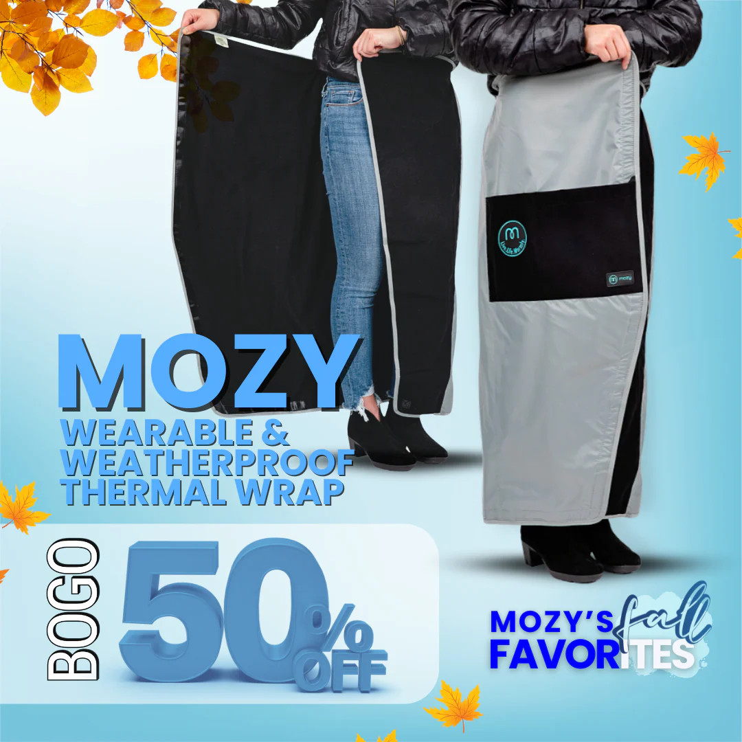 Mozy Wearable & Weatherproof Thermal Wrap | Mozy
