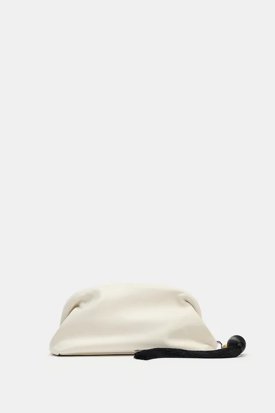 LEATHER POUCH BAG | Zara UK