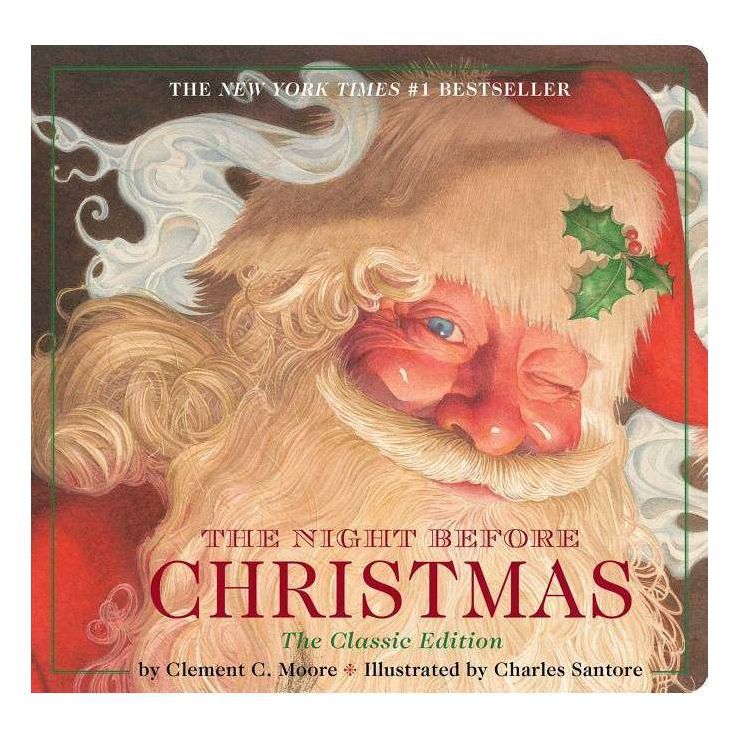 The Night Before Christmas by Clement Clarke Moore (Board Book) | Target