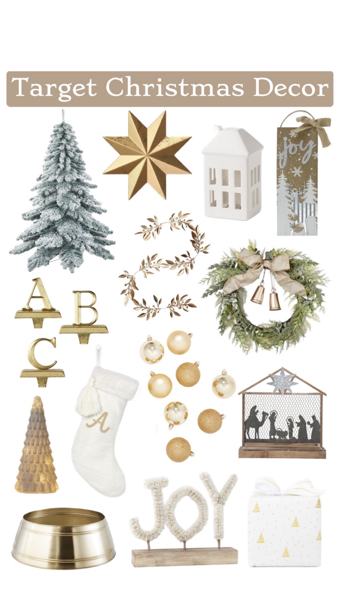 Target Christmas Home Decor

#LTKhome #LTKfamily #LTKSeasonal