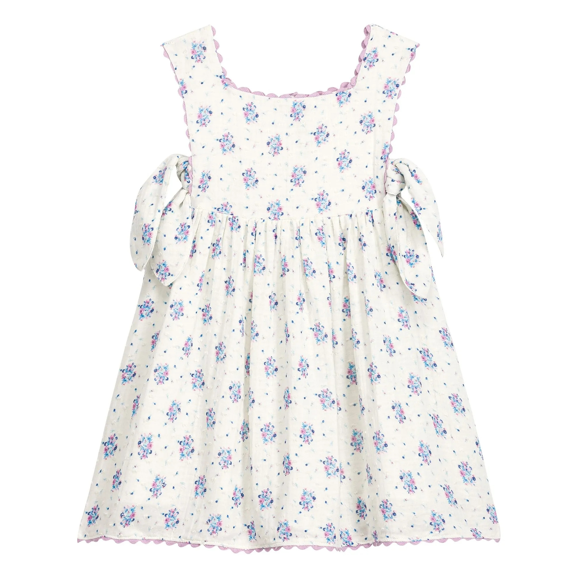 Aloisa Fleurie Apron Dress | Cream | Smallable