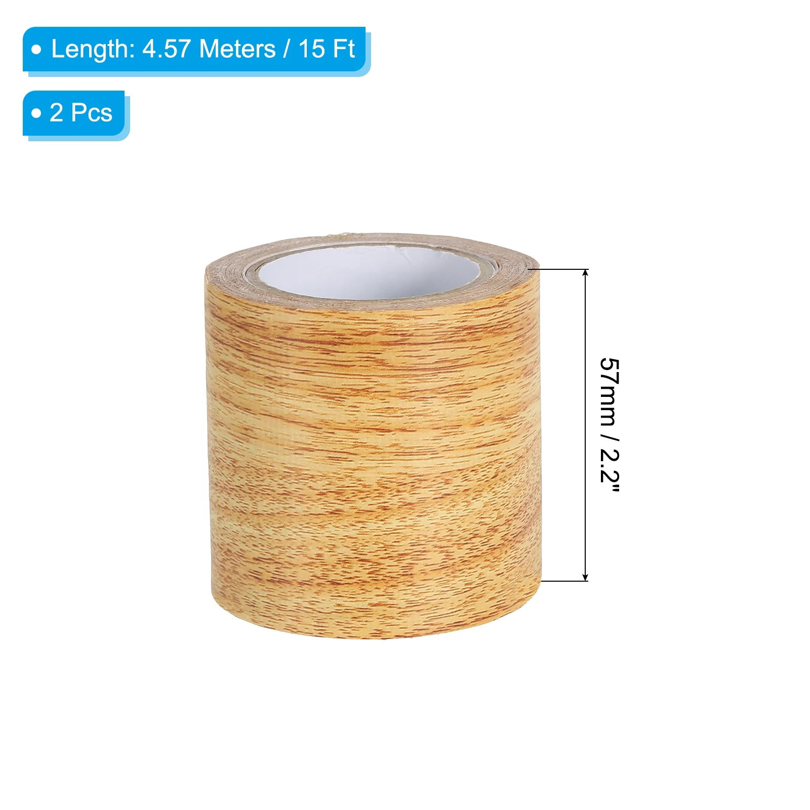 Wood Grain Repair Tape 2.2"X30', Self Adhesive Realistic Patch, Natural Oak - Natural Oak | Bed Bath & Beyond