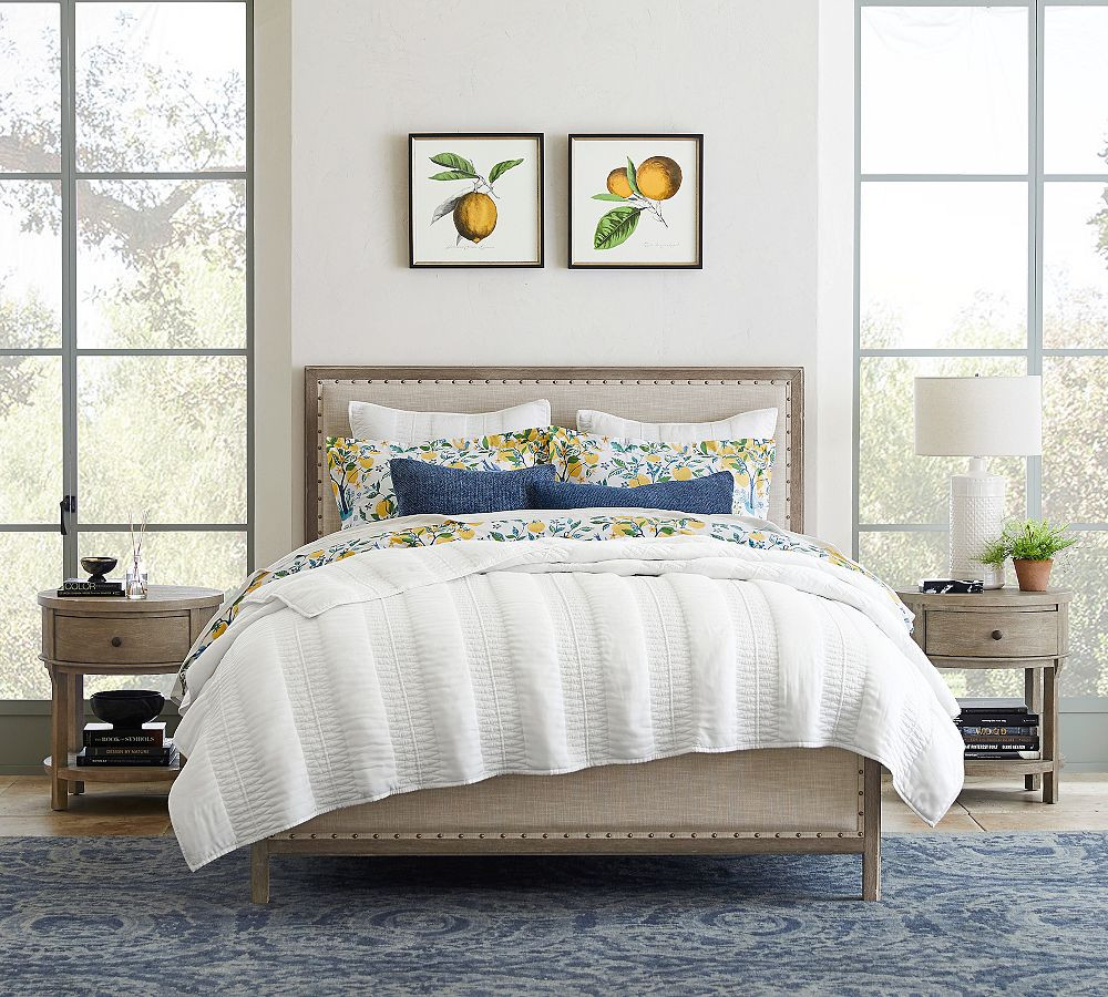 Toulouse Upholstered Bed | Pottery Barn (US)