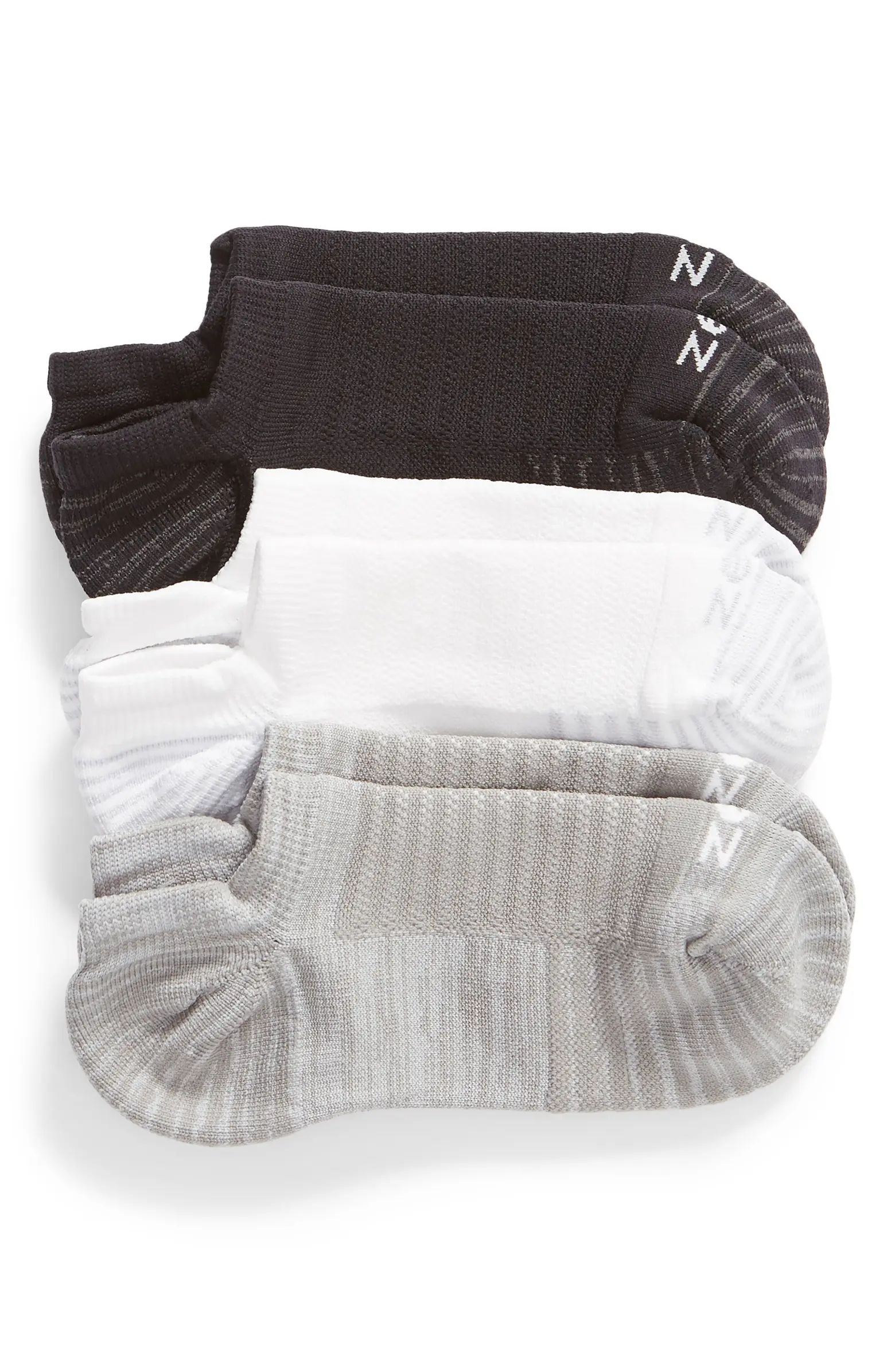 Zella 3-Pack Low Training Socks | Nordstrom | Nordstrom