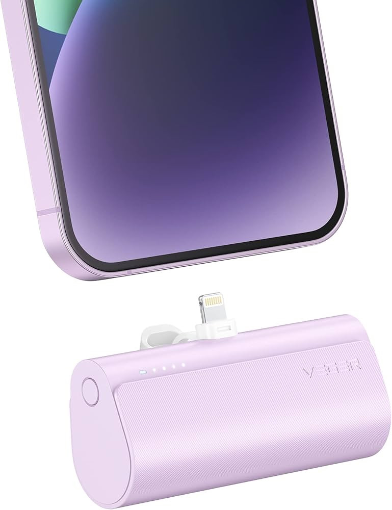 VEGER Mini Portable Charger for iPhone, 5000mAh 20W PD Fast Charging Battery Pack, Cordless Porta... | Amazon (US)