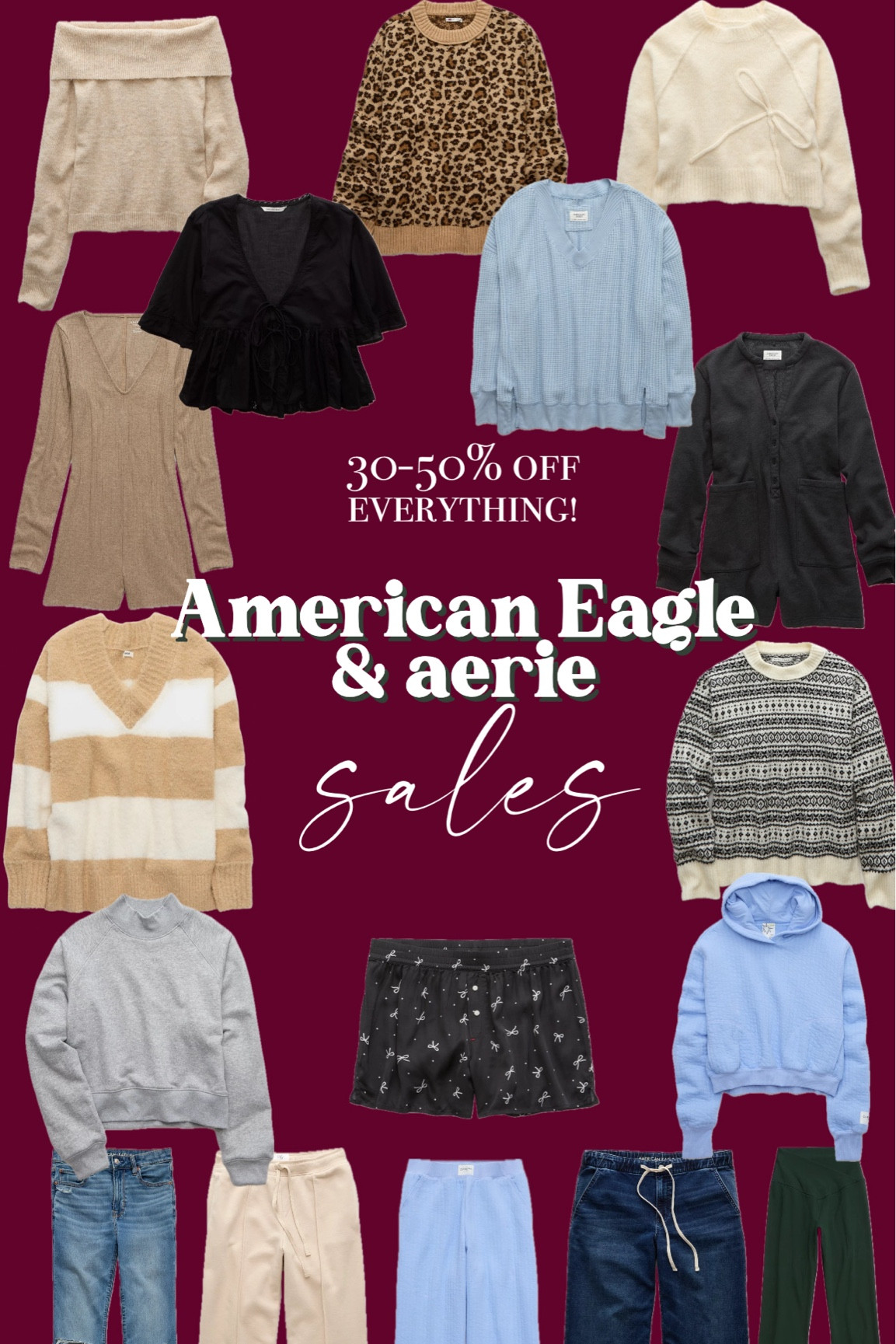 American eagle & aerie sales

#LTKGiftGuide #LTKCyberWeek #LTKSaleAlert