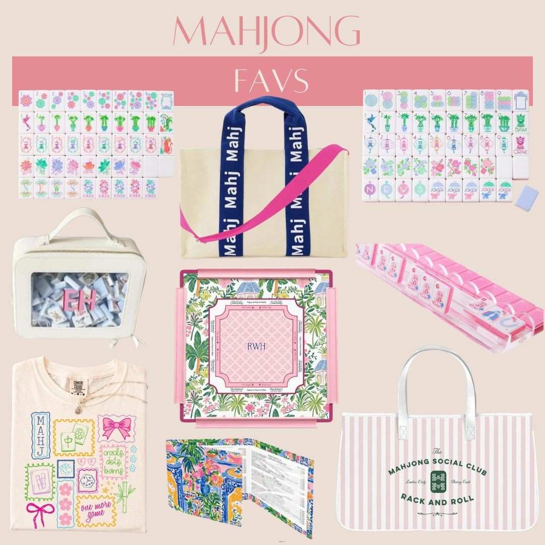 Mahjong pieces I have my eyes on! #mahjong #etsy #ohmymahjong #tiles #gamenight #girlsnight #spring 

#LTKMothersDay #LTKdayinmylife #LTKHome