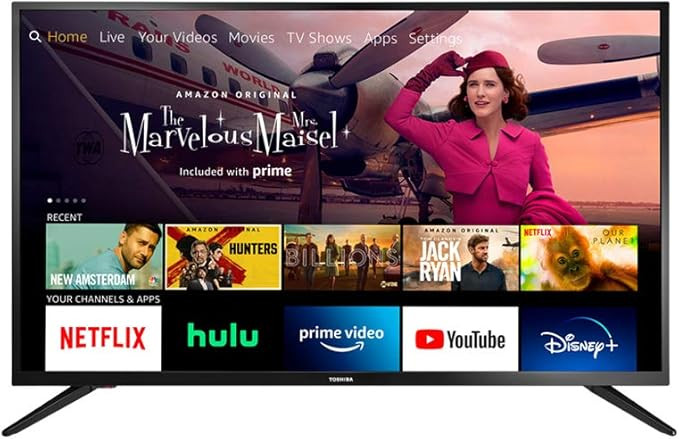 Toshiba 43LF421U21 43-inch Smart HD 1080p TV - Fire TV, Released 2020 | Amazon (US)
