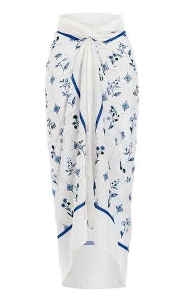 Lavanda Loza-Printed Cotton-Silk Pareo | Moda Operandi (Global)