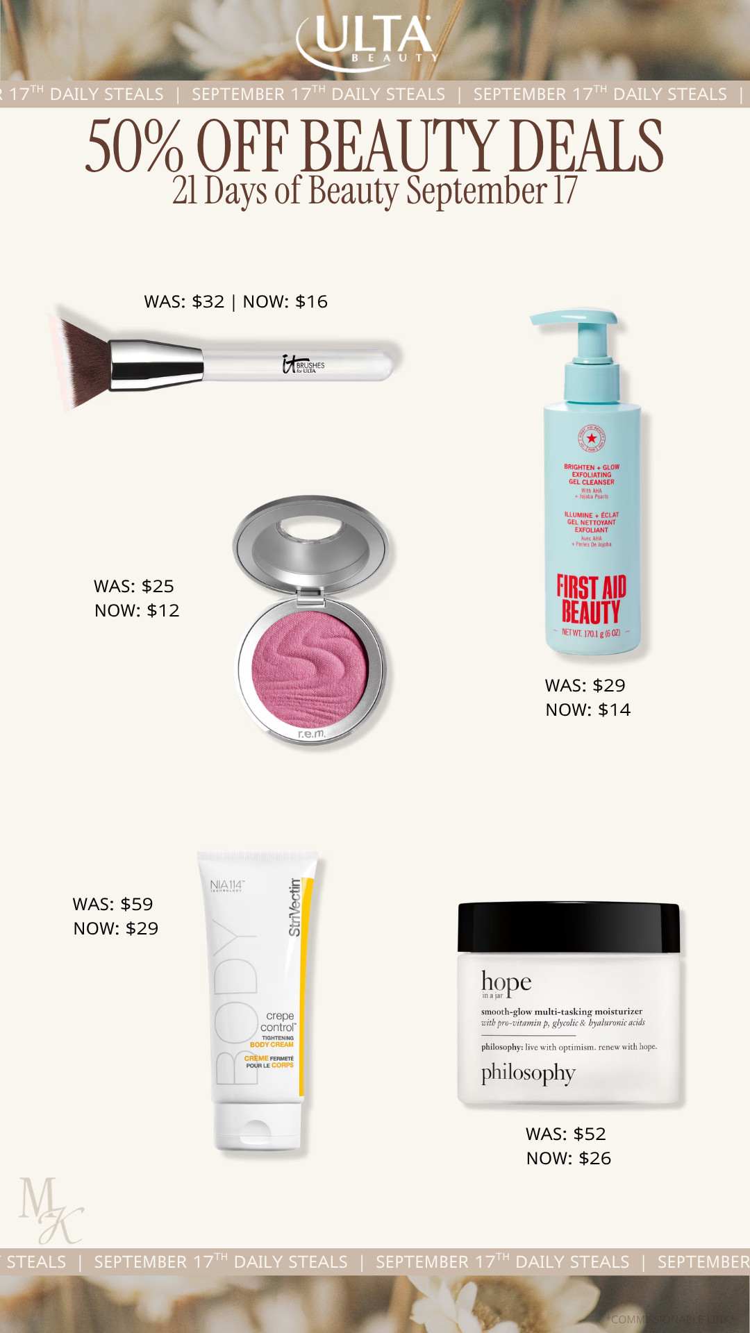 Ulta 21 Days of Beauty sale picks! skincare, makeup brushes, body care, blush

#LTKOver40 #LTKSaleAlert #LTKBeauty