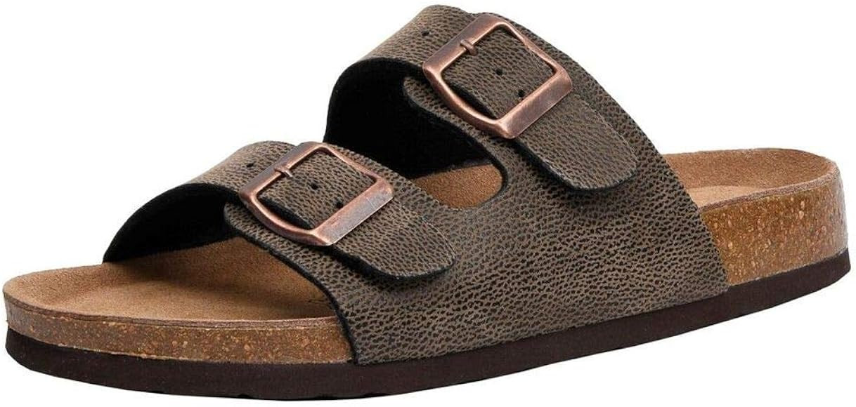 CUSHIONAIRE Women's Lane Cork Footbed Sandal with +Comfort | Amazon (US)
