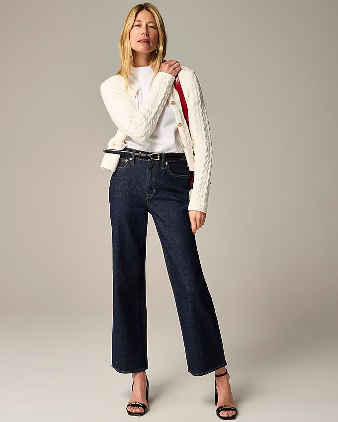 High-rise slim wide jean in 1996 semi-stretch | J. Crew US