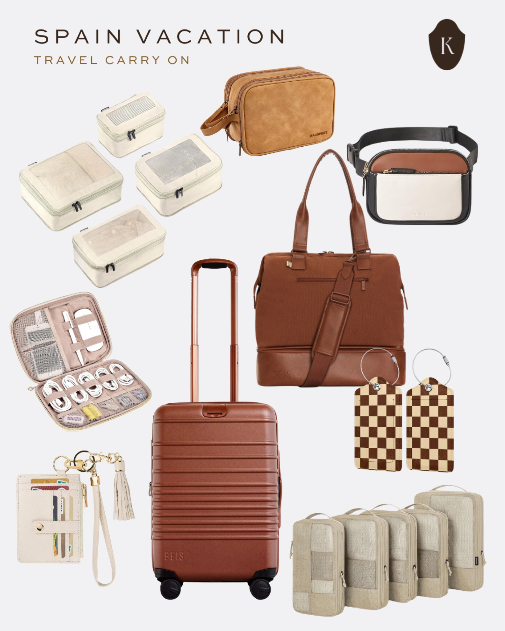 I was on a mission to pack everything for a 12-day international trip to Spain into my carry-on bags. And you know what... I did it! 

The key: 
1. Pack a Capsule Wardrobe 
2. Invest in Sophisticated Luggage
3. Use Packing Cubes

Here’s what I purchased for our Spain vacation!

#LTKTravel