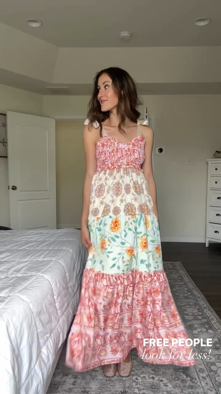 Free people inspired dress that’s perfect for family photos or a wedding guest!

#LTKmomlife #LTKSeasonal #LTKWedding