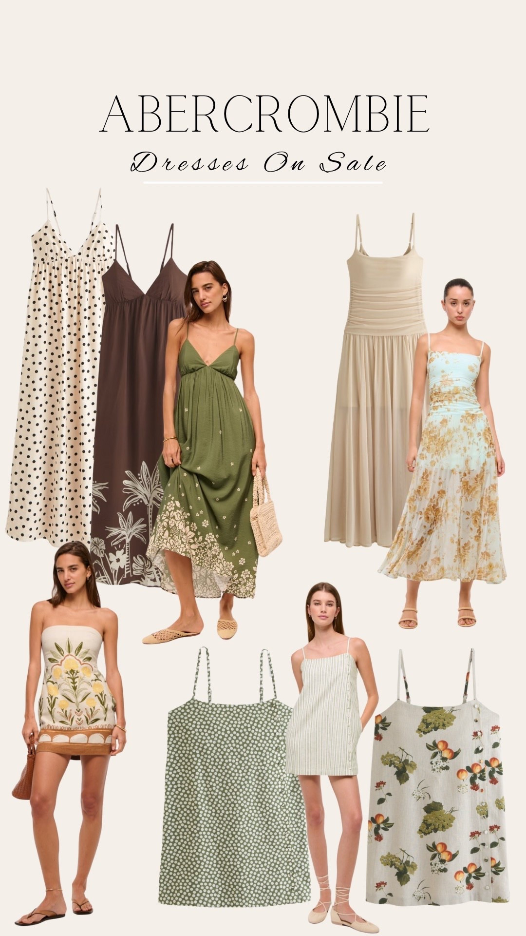 Abercrombie sale entire site upto 25% off and these dresses are so good for summer!

#LTKSeasonal #LTKSaleAlert