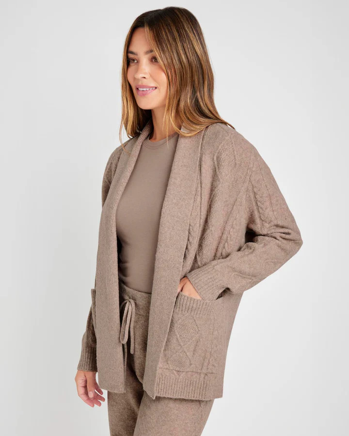 Stassi Cable Cardigan | Splendid