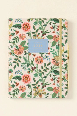 Rifle Paper Co. 2026 Gracie 12-Month Hardcover Planner & Pen | Anthropologie (US)