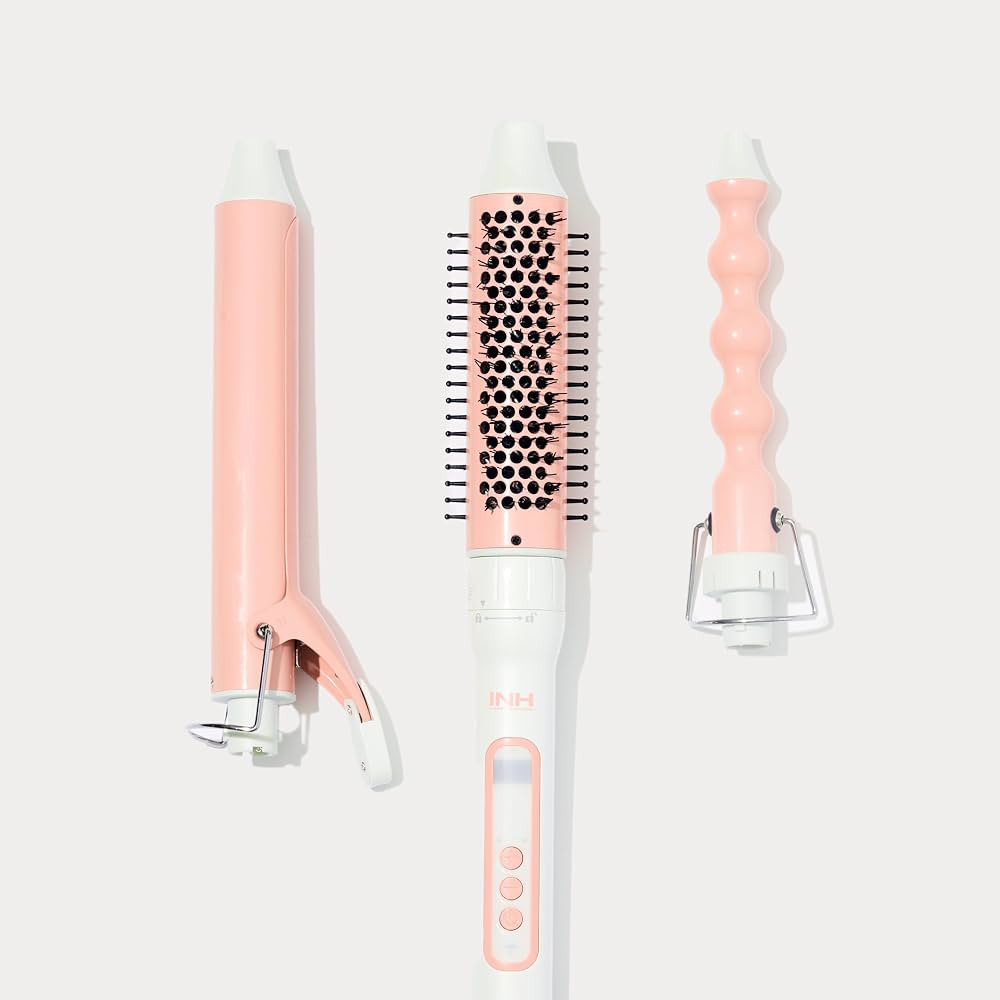 INH Hair 3-in-1 Quick Change Styler | Interchangeable Styling Tool with 3 Detachable Heads: Therm... | Amazon (US)