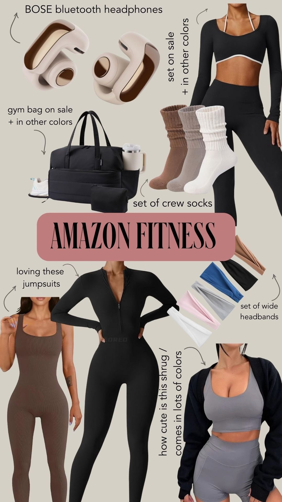 amazon fitness favorites 

#LTKfitnessgoals #LTKFindsUnder100 #LTKPlusSize