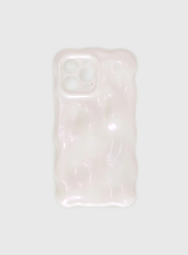 Maceline iPhone Case White / Pink | Princess Polly US